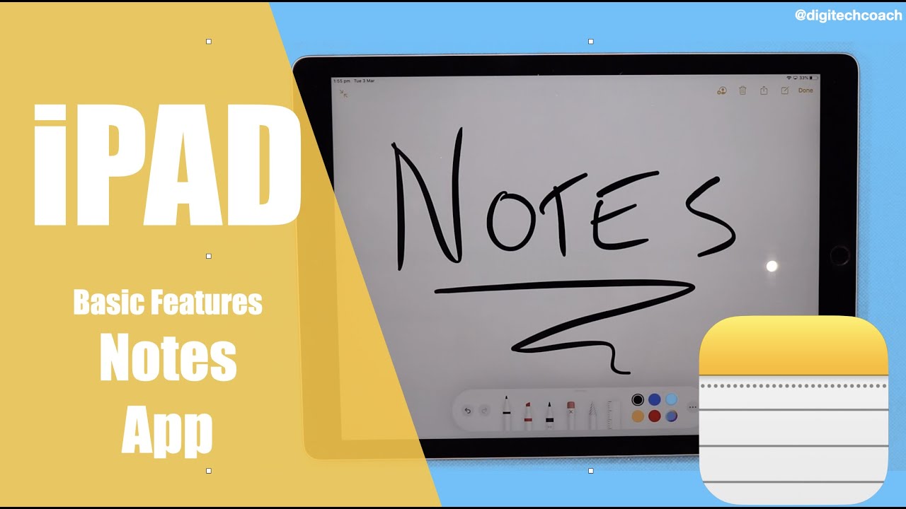 Notes App Tutorial IPAD YouTube