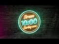 Neon 10 min Countdown - Live Stream Starting Soon