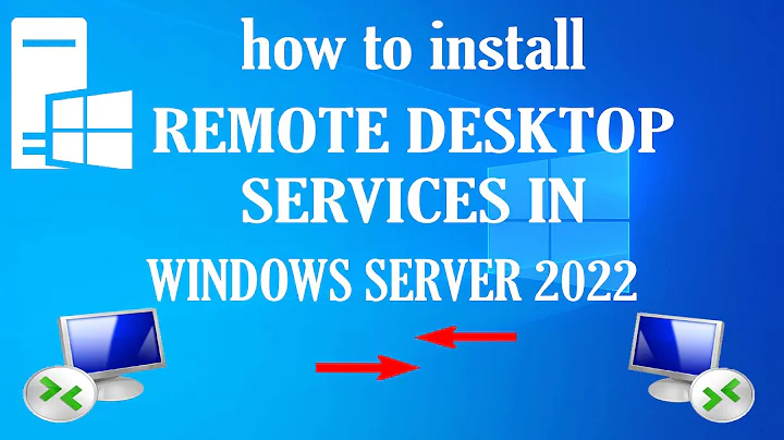 How to Install Remote Desktop Services "RDS" Terminal Server in Server 2022 Step by Step !!