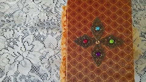 Handmade Journal - Bohemian Bazaar  - SOLD