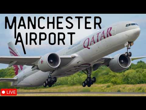 🔴LIVE Manchester Airport Plane Spotting 🛫