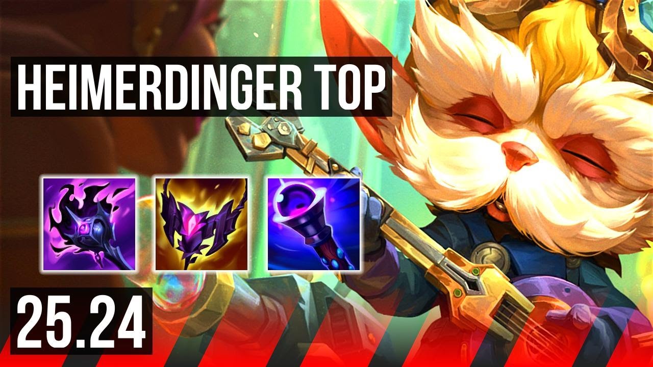 HEIMERDINGER vs RIVEN (TOP) | KR Master | 25.24
