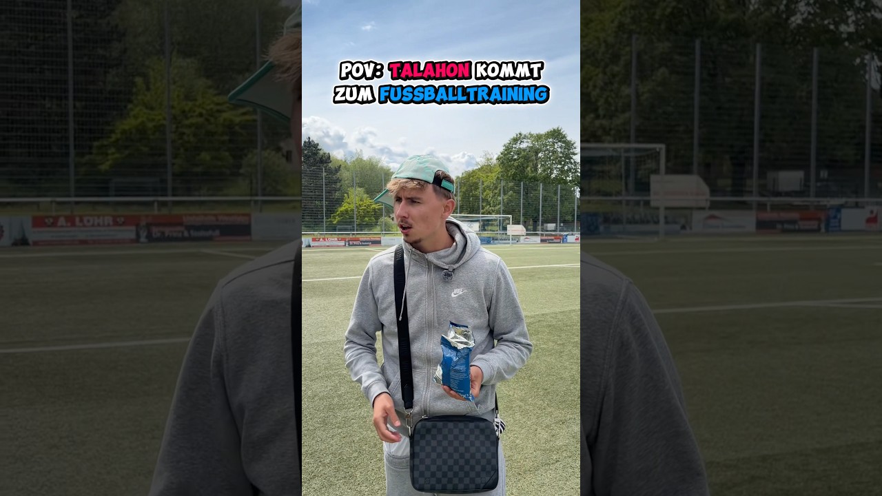 POV: Talahon kommt zum Fussballtraining #comedy #parodie #fussball #fyp #deutsch