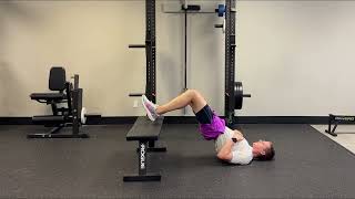 Alternating Hamstring Bridge Iso