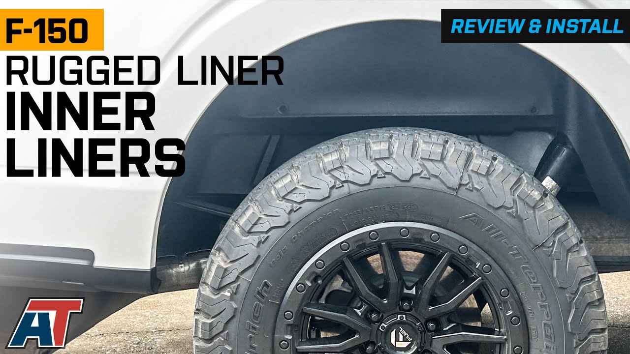 20212023 F150 Rugged Liner Rear Wheel Well Inner Liners Review