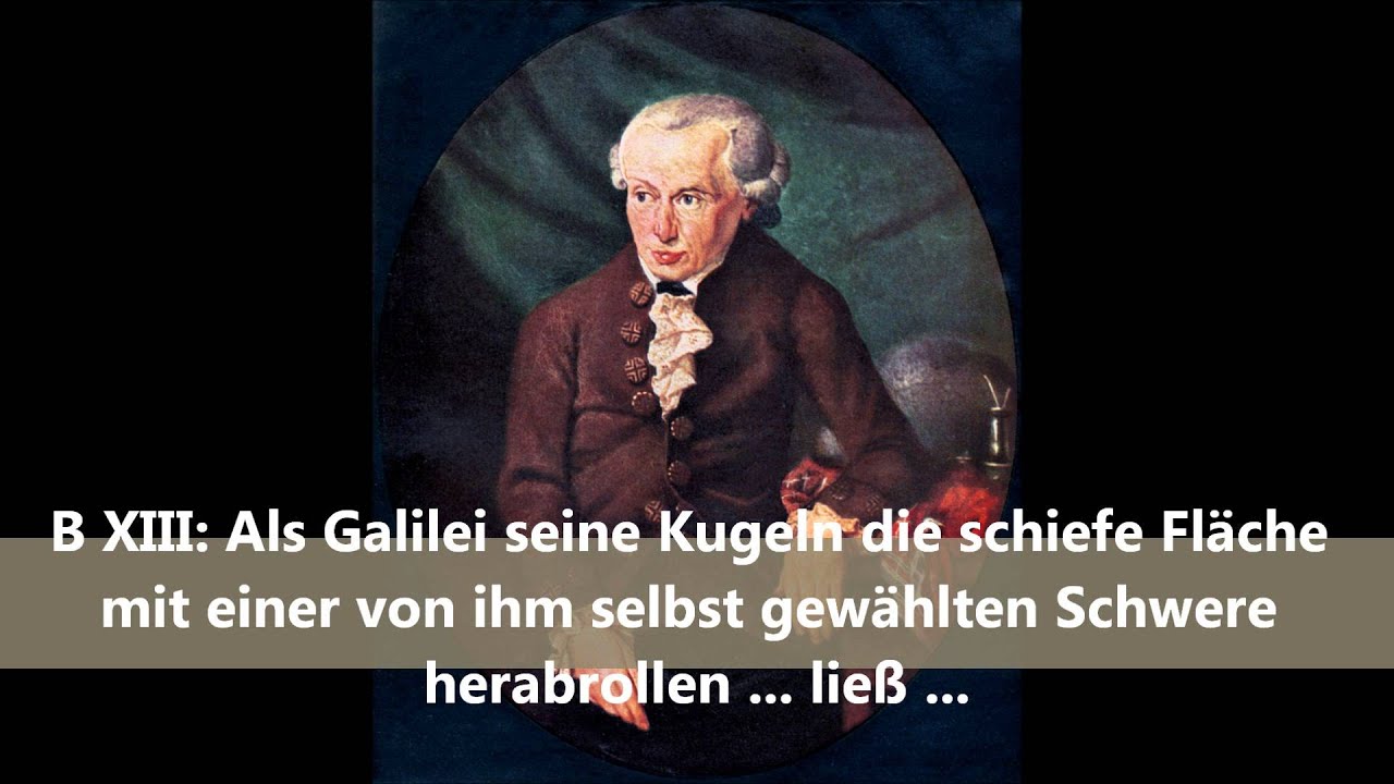 Kant: Kritik der reinen Vernunft 1787 (Vorrede B VII) – Dieter Hattrup liest