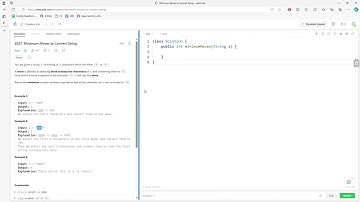 LeetCode 2027 | Minimum Moves to Convert String | Java