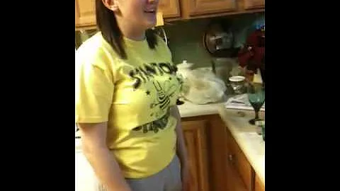 Sarah Napier does 4 shots beastly and one big one