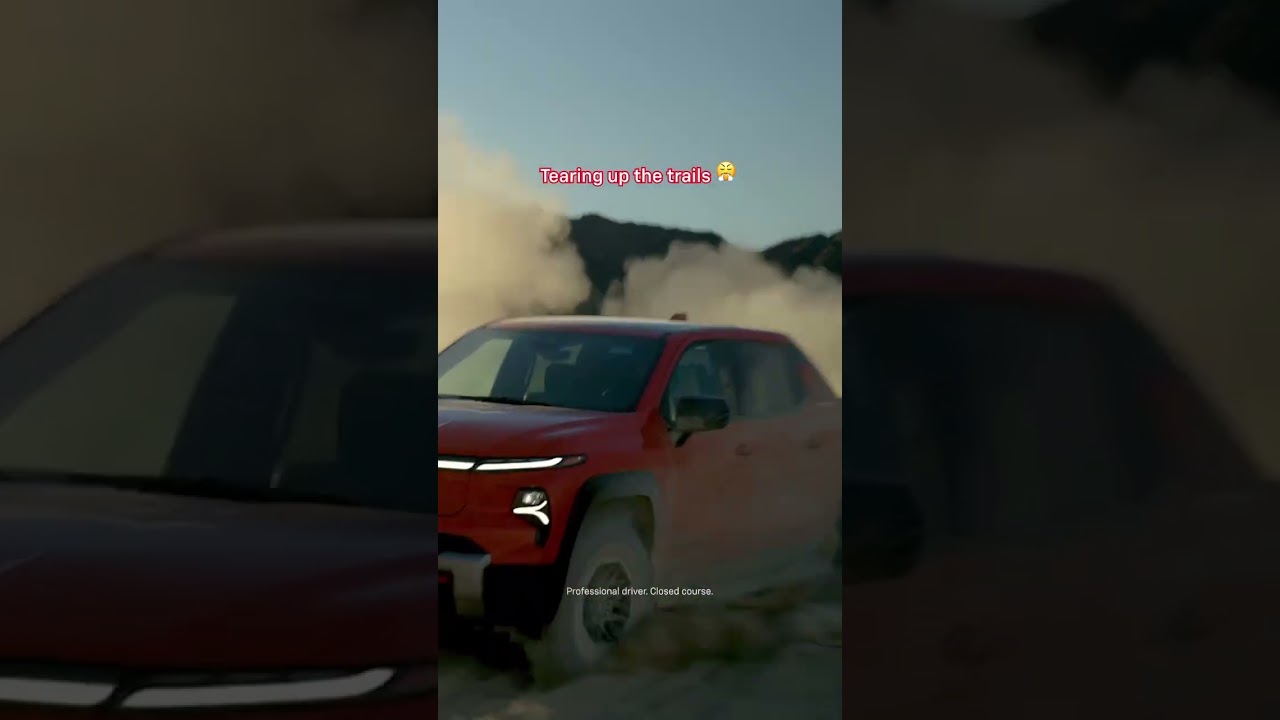 The first-ever 2026 Silverado EV Trail Boss.