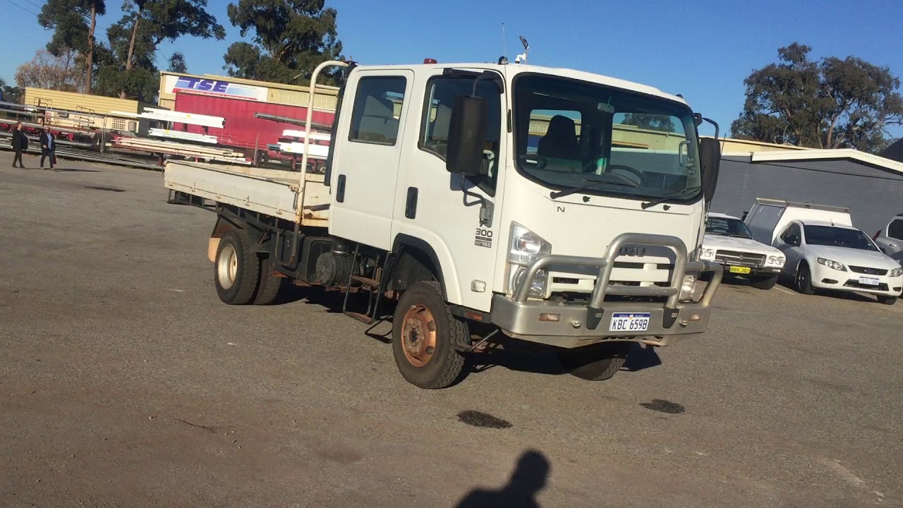 GFH0008 2008 Isuzu NPS 300 Crew Cab 4x4 Tray Back Truck YouTube gfh0008-2008-isuzu-nps-300-crew-cab-4x4-tray-back-truck-youtube