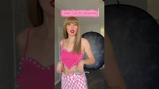 Welcome to ‘Looks Can Be Deceiving 💋’ #fashion #fashionstyle #amazonreviews #valentinesdayoutfit