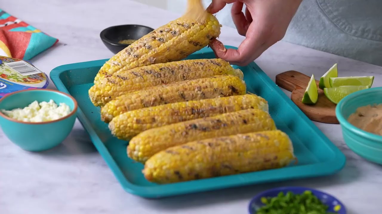 How to Grill Mexican-Style Corn
