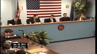 2015-01-20 Falls Township Board of Supervisors Meeting