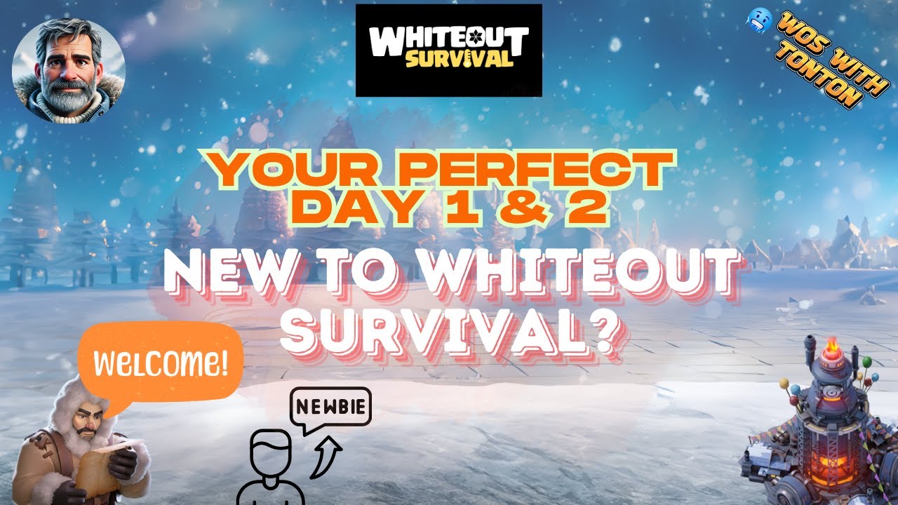 NEW to Whiteout? Survival Your PERFECT Day 1 and 2 - Whiteout Survival ...