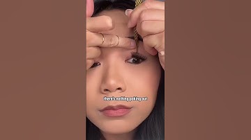Easy Lash Hack #volashes #lashes #diylashes #lashhacks #lashtutorial