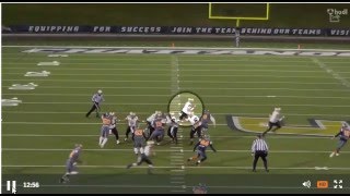 #15 Alex Darras Sr Highlights QB Notre Dame HS Chattanooga