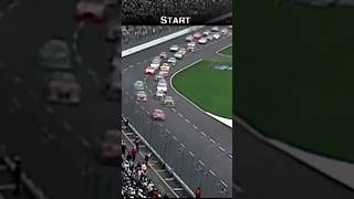 The start of the rain delayed to Monday running of the 2002 Samsung/Radioshack 500 #nascar #shorts