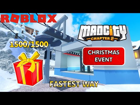 Fastest Way To Grind Presents! Mad City (ROBLOX)