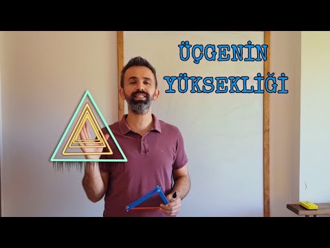 ÜÇGENİN YÜKSEKLİĞİ/6.SINIF