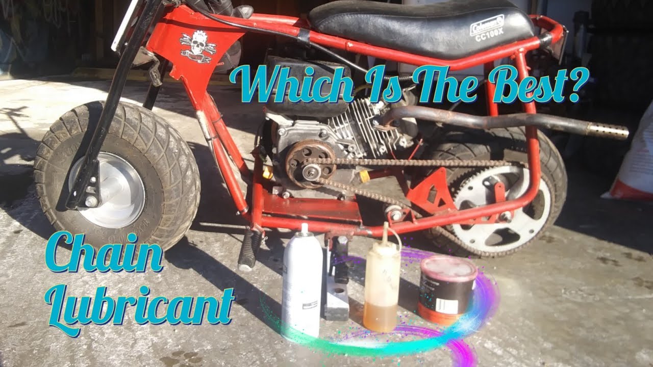 The Best Lubricant For Your Mini Bike Chain! YouTube