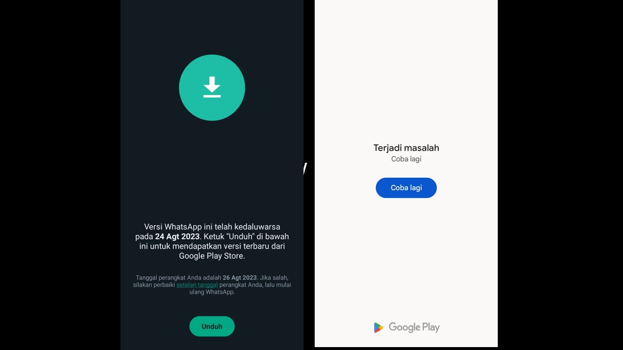 Cara perbarui WhatsApp yang kadaluarsa 2023