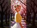 Cherry Blossom Outfit 🌸 | Yellow Cardigan &amp; White Skirt Lookbook (Lara)