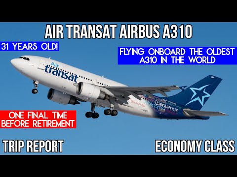 Trip Report Air Transat Airbus A310 Economy Montreal Yul Toronto Yyz