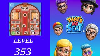 That's my Seat - Level 353 Solution Walkthrough | No Boosters used