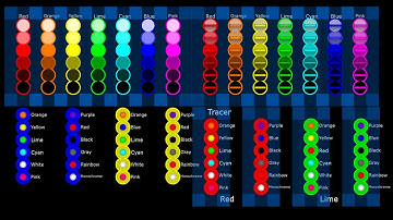 200 Colors Shutter Crush Marble Survival Race in Algodoo