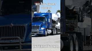 BIG RIG SHORT VIDEOS #00211 / INTERNATIONAL #automobile #semi #trailer