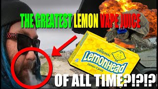 THE GREATEST LEMON V4PE JUICE OF ALL TIME?!?!?!?!?!Godzilla Juice Review / Adventures in Vegas