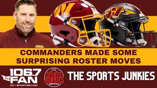 Surprising Moves From The Commanders | Sports Junkies