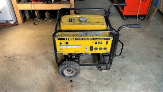 Trashed NGK Generator - Will it Run and Make Power