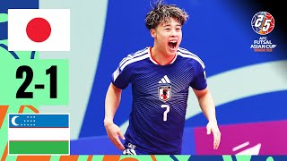 Uzbekistan advance despite defeat! | Japan - Uzbekistan | Highlights | AFC Futsal Asian Cup™