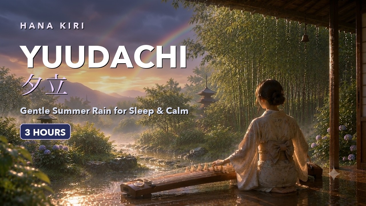 Watch YUUDACHI – Japanese Ambient Music for Sleep & Calm in Summer Rain (夕立) on YouTube Watch YUUDACHI – Japanese Ambient Music for Sleep & Calm in Summer Rain (夕立) on YouTube