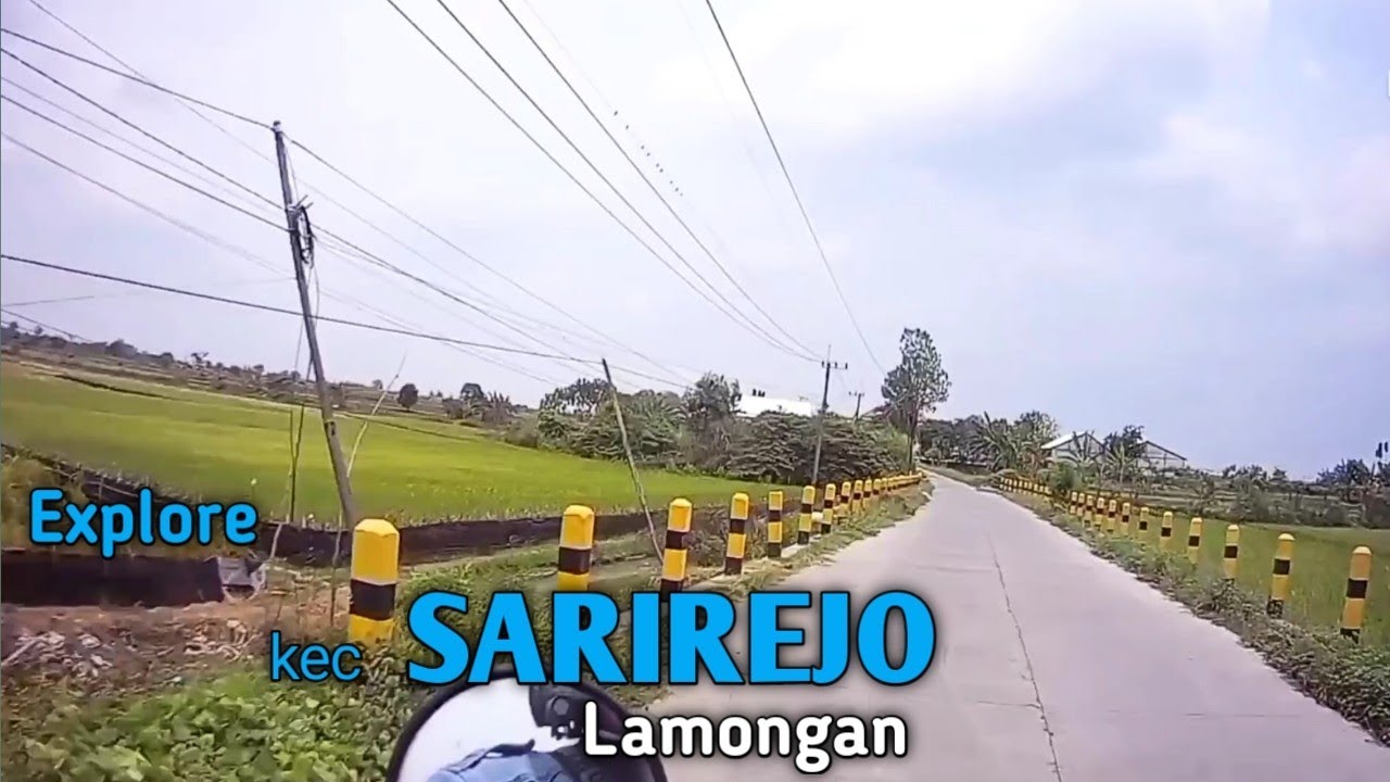 Jl raya sarirejo lamongan yang jarang terekspose