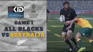 Rugby Challenge 3: BE A PRO 2017 All Blacks v Wallabies 4 Nations Championship (Rnd 1)