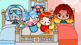 Fire 🔥 And water 💧 Love story ❣️(Toca Sad Story ) screenshot 5
