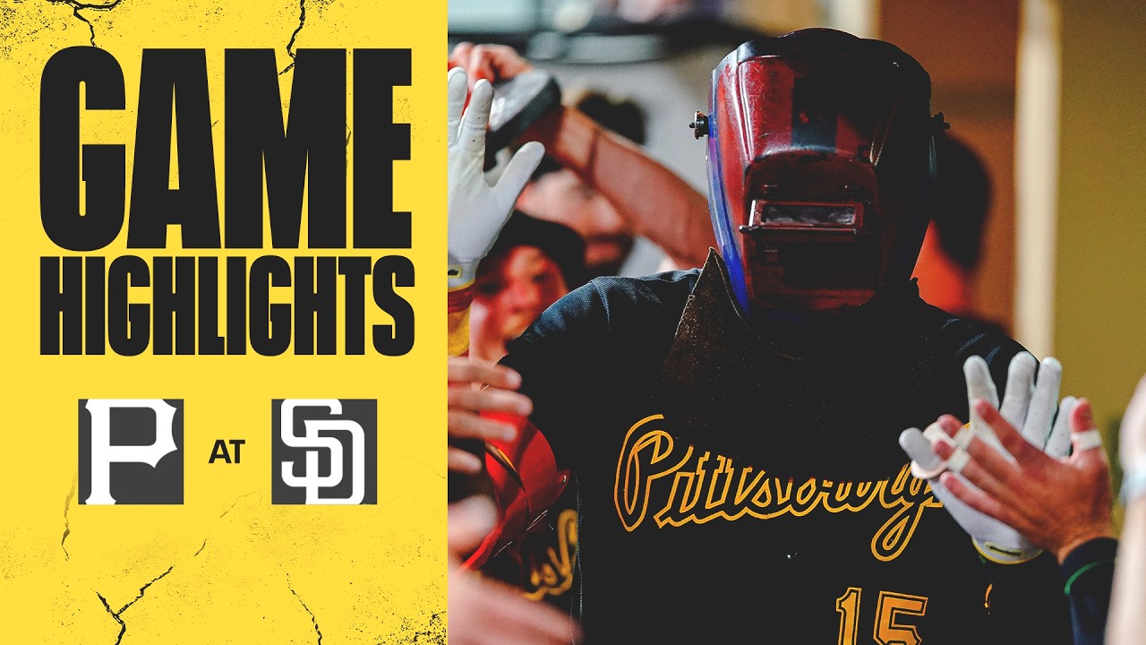Skenes Deals, Cruz Delivers Late in Bucs Win | Pirates at Padres Game Highlights (8/25/26)