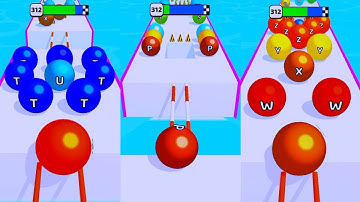 A-Z Run All Levels Gameplay Walkthrough Android, iOS ( Lvl 312-315 )