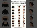 Stop! you're Choosing The Wrong Hair style 😳✨#hairstyle #hairtips#fashiontrends