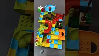 Satisfying building blocks marble run asmr Ep 938. #asmr #satisfying #marblerun