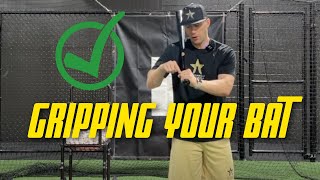 2 Keys To Gripping A Softball Bat Correctly