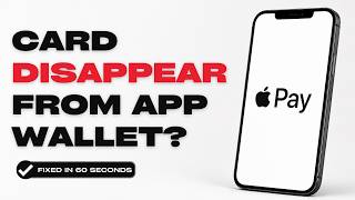 How to Fix Apple Pay Card Not Showing or Disappeared From Wallet (2026)
