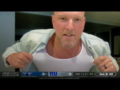 Pat McAfee joins the Manning Cast on MNF to talk butt punt  Week 3