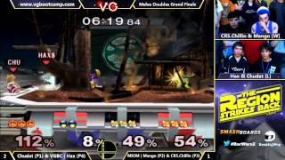 Bar Wars 2 - MIOM | Mango & CRS.Chillin Vs. VGBC | Hax & Chudat - SSBM Grand Finals - Melee