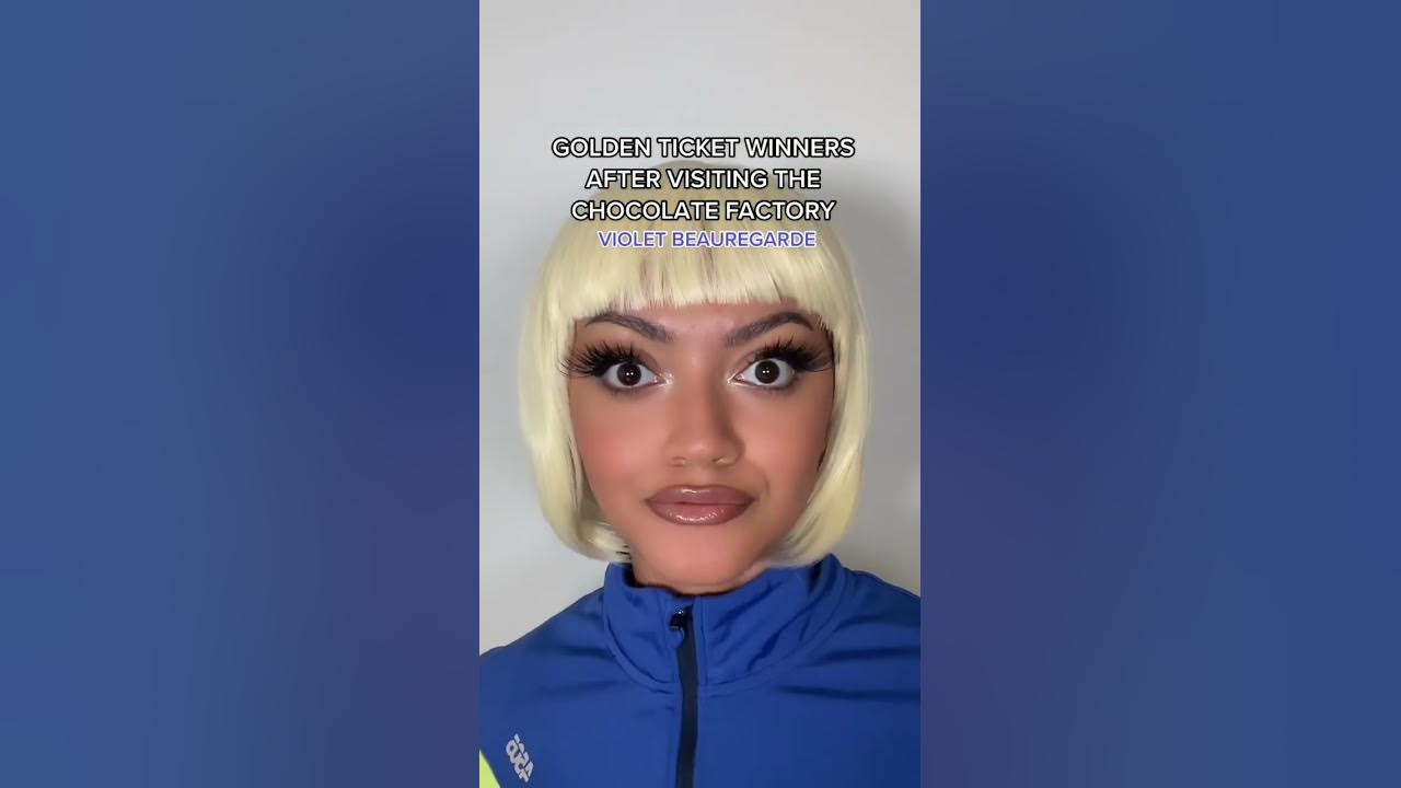 GOLDEN TICKET WINNERS AFTER VISITING THE CHOCOLATE FACTORY: VIOLET BEAUREGARDE | DominiqueAllison GOLDEN TICKET WINNERS AFTER VISITING THE CHOCOLATE FACTORY: VIOLET BEAUREGARDE | DominiqueAllison