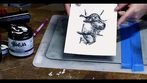 Trace Monotype for Beginners at the Contrary Art Center