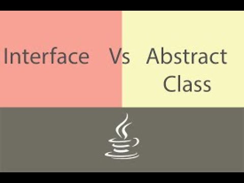 Interface Vs Abstract class with programming example in Java ( Hindi Explanation)