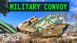 Military Convoy Fell Off This Freeway | Fallout 4 Unmarked | Ep. 439